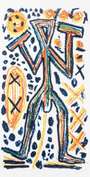 A. R. Penck: Standart - Signed Print