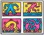 Keith Haring: Pop Shop Quad II - Signed Print