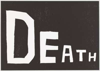 Untitled (Death) - Signed Print by David Shrigley 2008 - MyArtBroker