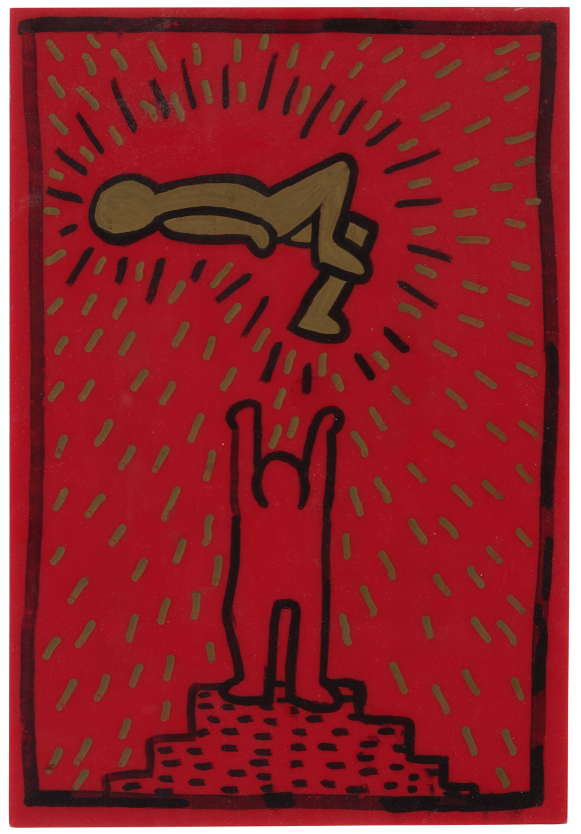 Image © Christie's / Untitled © Keith Haring 1981