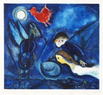 Aleko - Signed Print by Marc Chagall 1955 - MyArtBroker