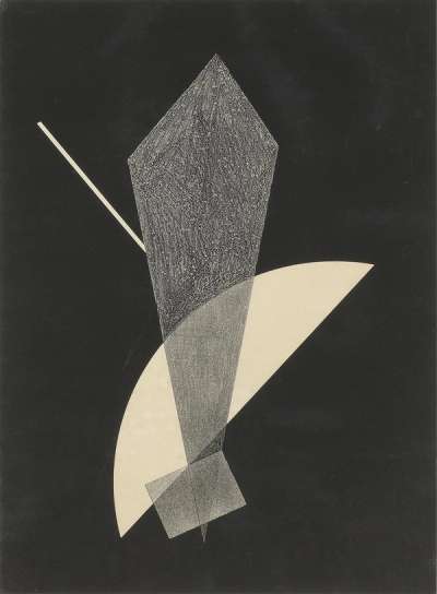 Konstruktion V - Signed Print by Laszlo Moholy-Nagy 1923 - MyArtBroker