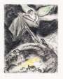 Marc Chagall: Oracle Sur Babylone (La Bible) - Signed Print