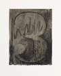 Jasper Johns: Figure 3 (Black Numeral) - Signed Print