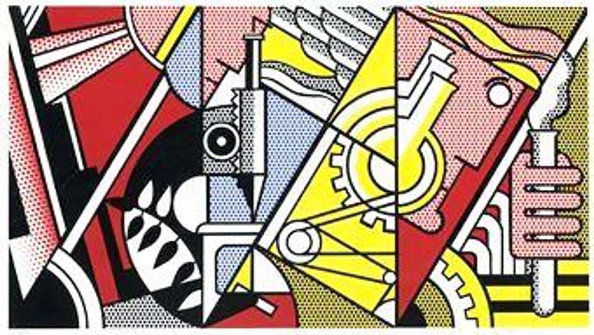 Roy Lichtenstein: Peace Through Chemistry I - Signed Print