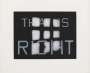 Ed Ruscha: That Is Right - Signed Print
