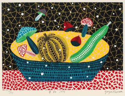 Fruits - Signed Print by Yayoi Kusama 1997 - MyArtBroker