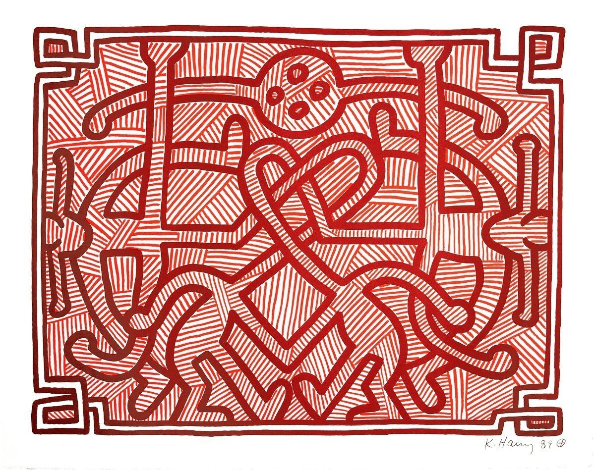 10 Facts About Keith Haring's Chocolate Buddha | MyArtBroker | Article