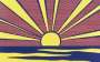 Roy Lichtenstein: Sunrise - Signed Ceramic
