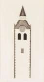 David Hockney: The Church Tower And The Clock - Signed Print
