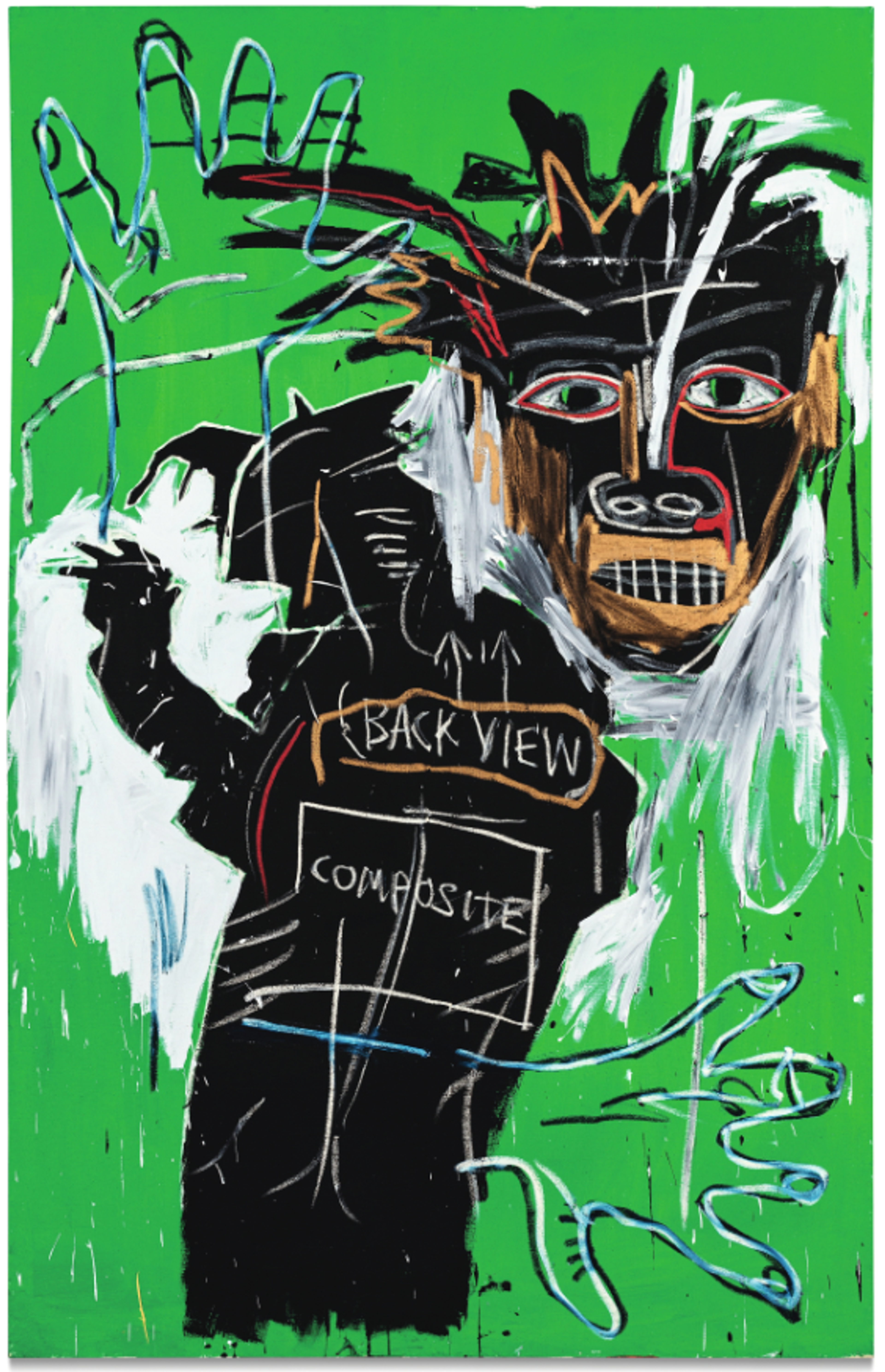 Self-Portrait as a Heel (Part Two) by Jean-Michel Basquiat - Sotheby's 2023