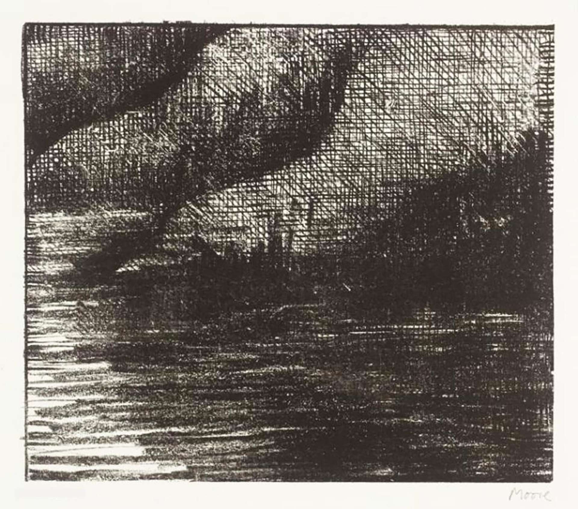 Fjord - Signed Print by Henry Moore 1973 - MyArtBroker
