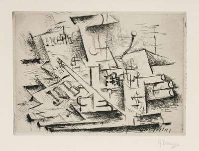 Job - Signed Print by Georges Braque 1911 - MyArtBroker