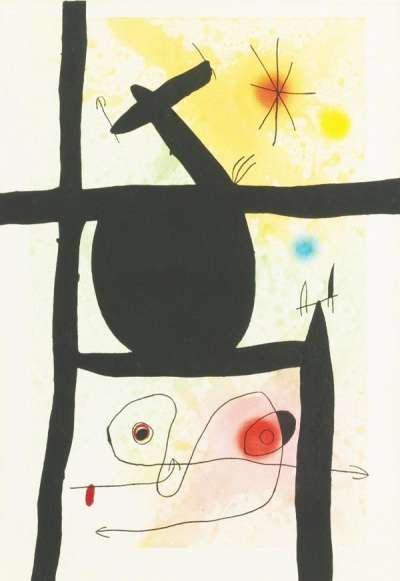 Joan Miró: La Calebasse - Signed Print