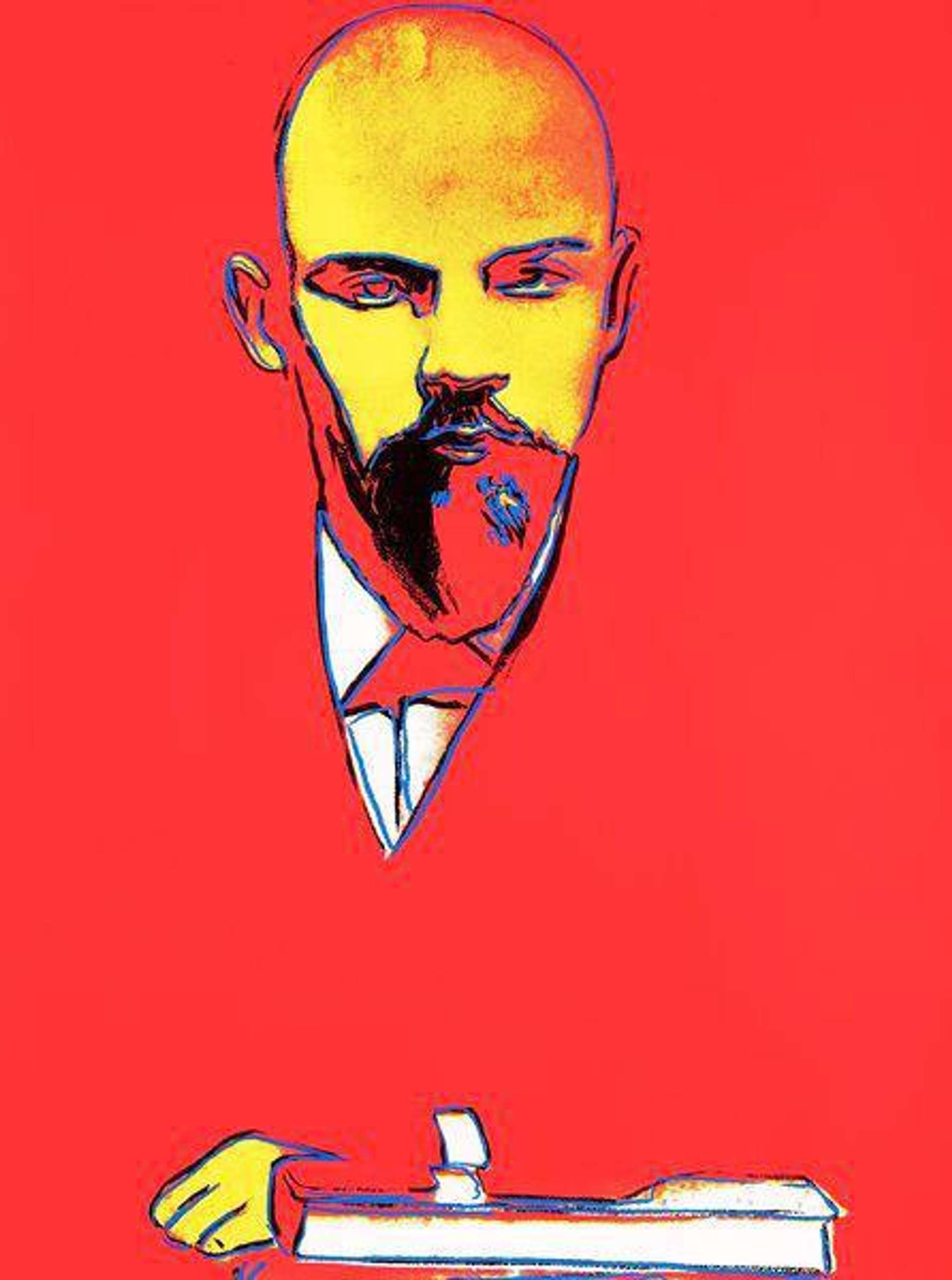 Red Lenin (F. & S. II.403) - Signed Print by Andy Warhol 1987 - MyArtBroker