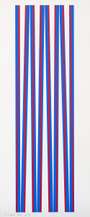 Bridget Riley: Elongated Triangles 1 - Signed Print