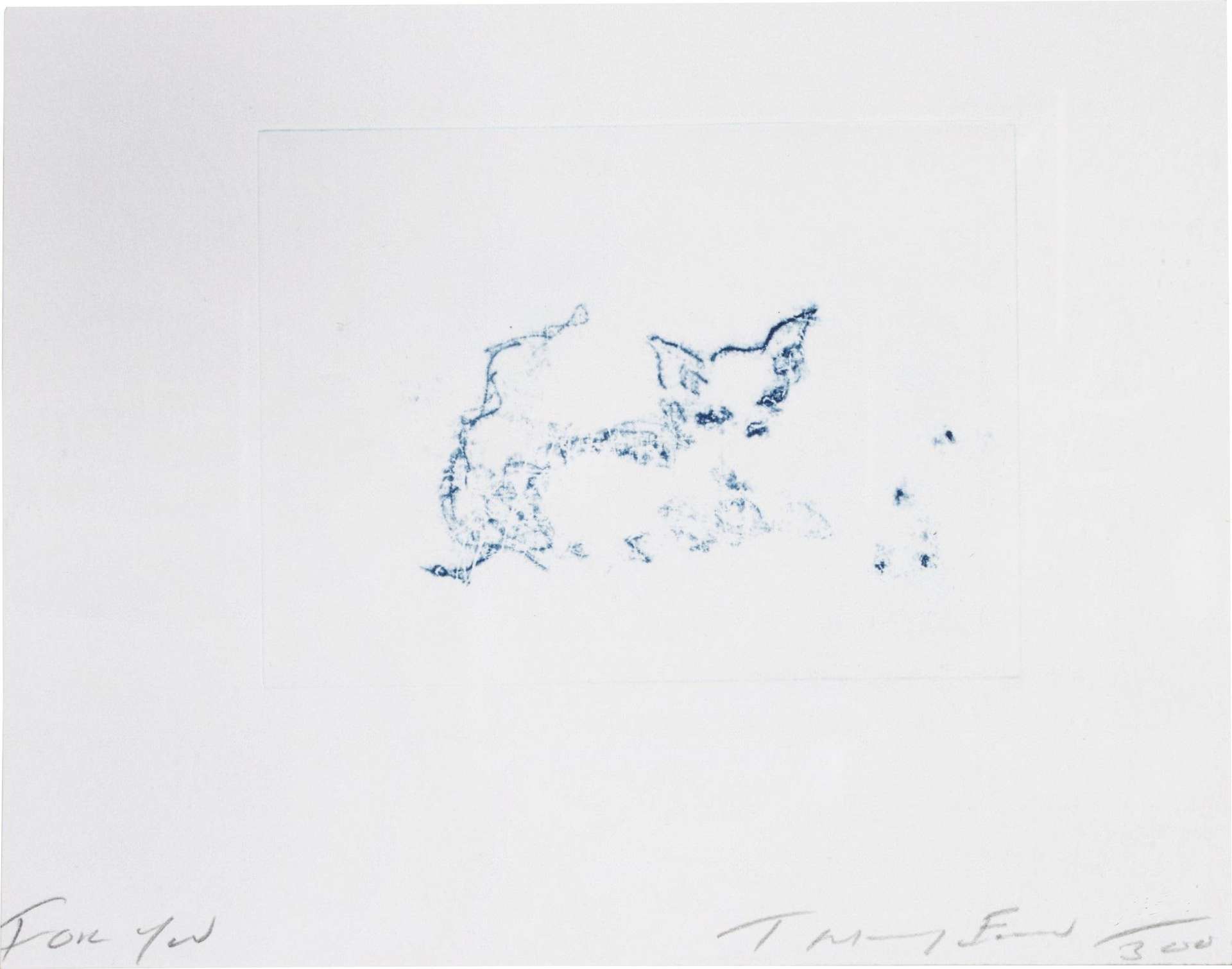 For You - Signed Print by Tracey Emin 2010 - MyArtBroker
