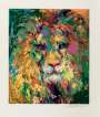 Leroy Neiman: Portrait Of The Lion - Signed Print