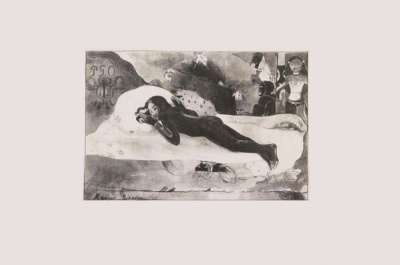 Manao Tupapau. Elle Pense Au Revenant L'Esprit Des Morts Veille - Signed Print by Paul Gauguin 1894 - MyArtBroker