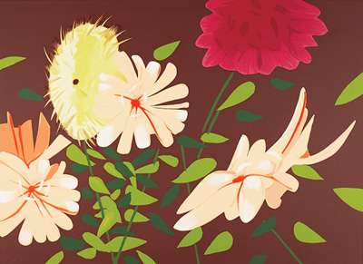 Late Summer Flowers - Signed Print by Alex Katz 2013 - MyArtBroker