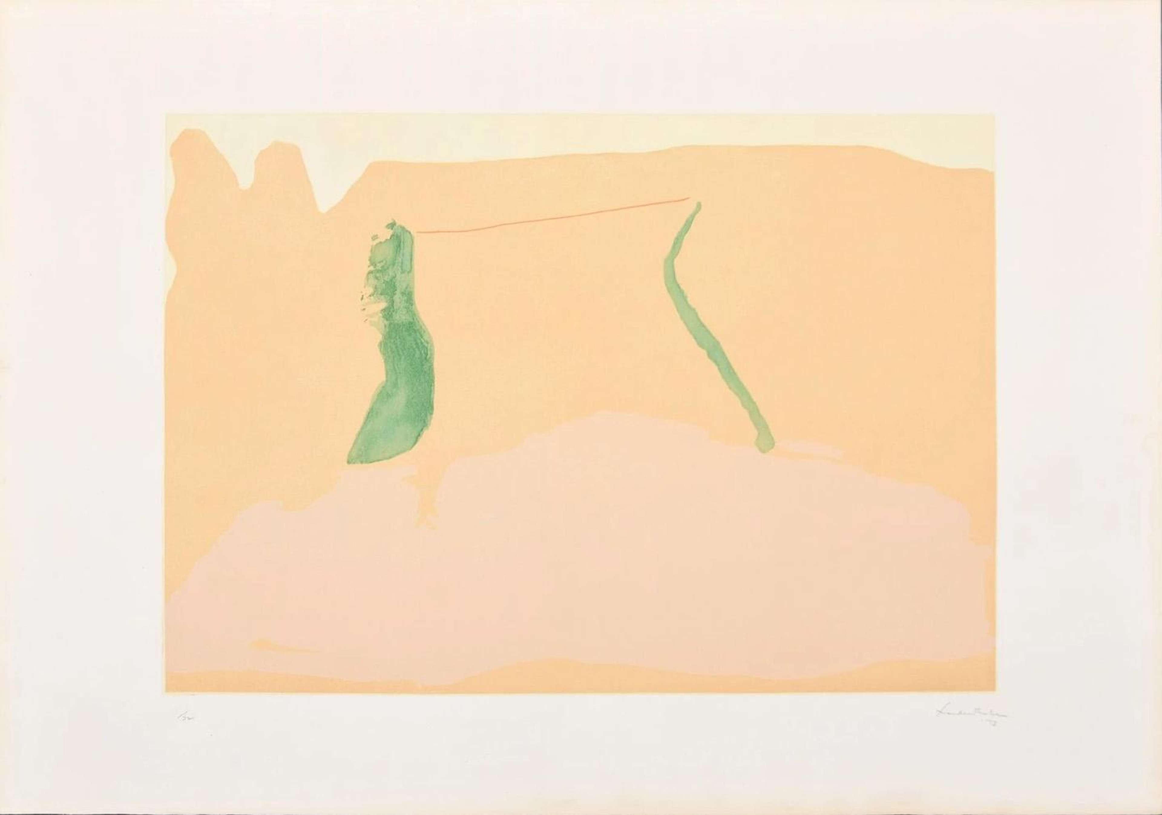 Passeggiata Romana - Signed Print by Helen Frankenthaler 1973 - MyArtBroker