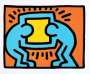 Keith Haring: Pop Shop VI, Plate II - Unsigned Print