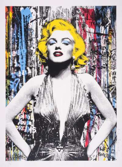 Marilyn For Ever - Signed Print by Mr Brainwash 2021 - MyArtBroker