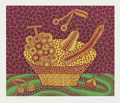 Fruit Basket 3 - Signed Print by Yayoi Kusama 1999 - MyArtBroker