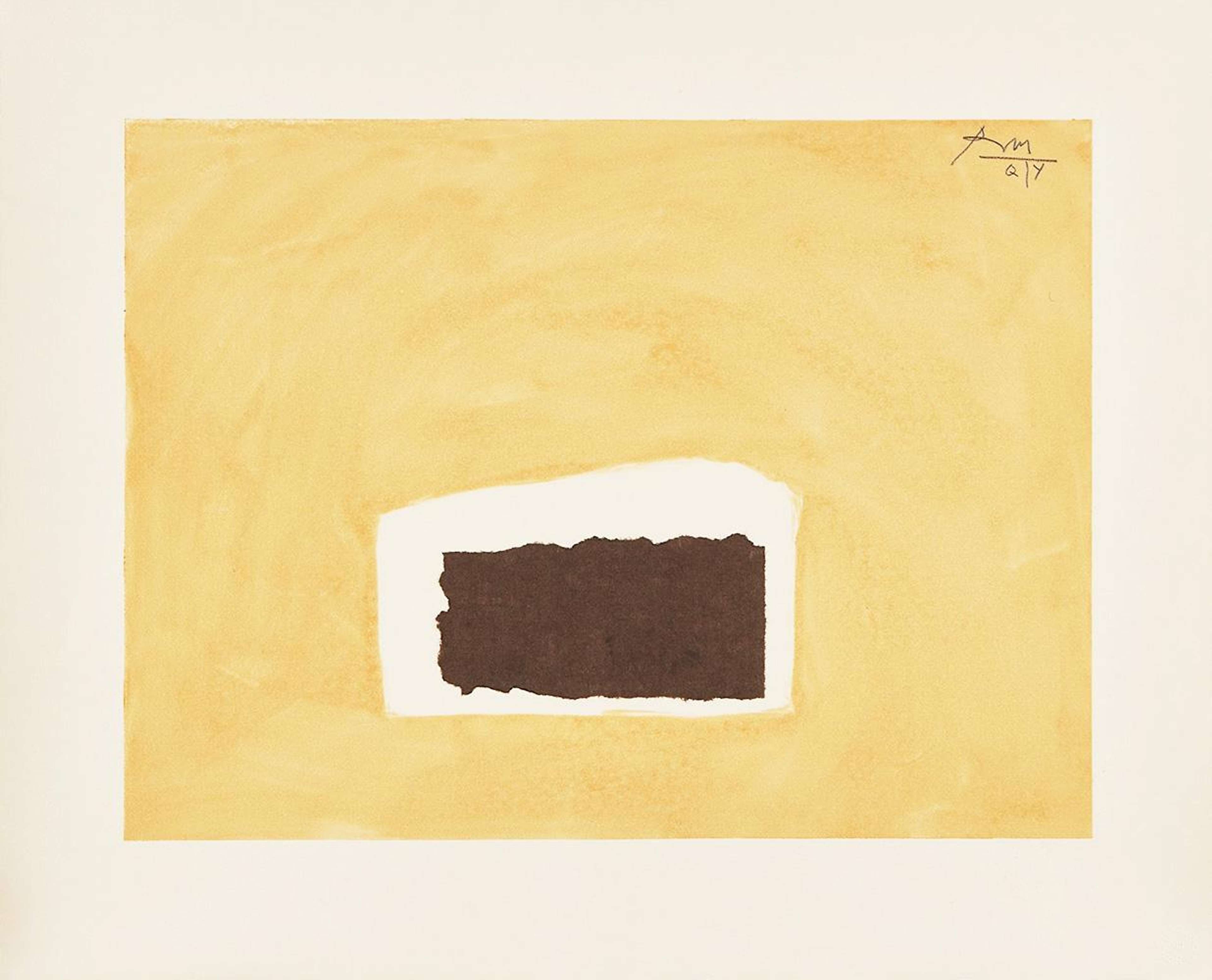 Abyss - Signed Print by Robert Motherwell 1978 - MyArtBroker