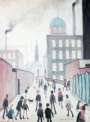 L S Lowry: Mrs Swindell’s Picture - Signed Print