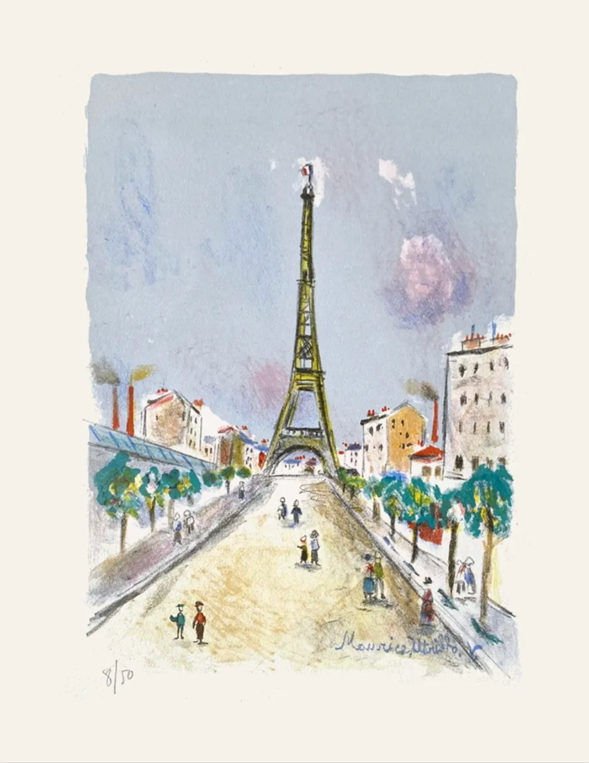 Paris Capitale by Maurice Utrillo Meaning, Analysis & Auction
