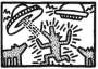 Keith Haring: Plate I, Untitled 1 - 6 - Signed Print