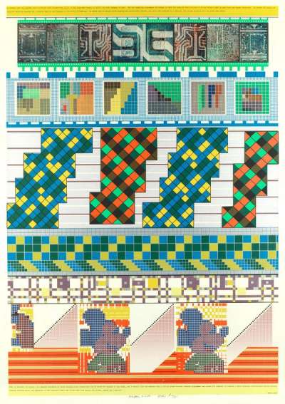 Universal Electronic Vacuum 2 - Signed Print by Eduardo Paolozzi 1967 - MyArtBroker