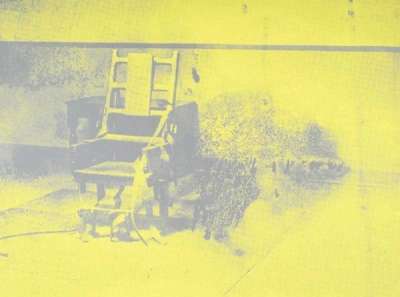 Andy Warhol: Electric Chair (F. & S. II.74) - Signed Print