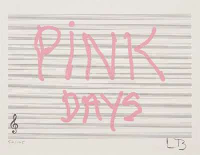 Pink Days - Signed Print by Louise Bourgeois 2008 - MyArtBroker