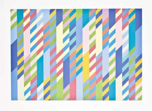 10 Facts About Bridget Riley's Zig/Rhomboid | MyArtBroker