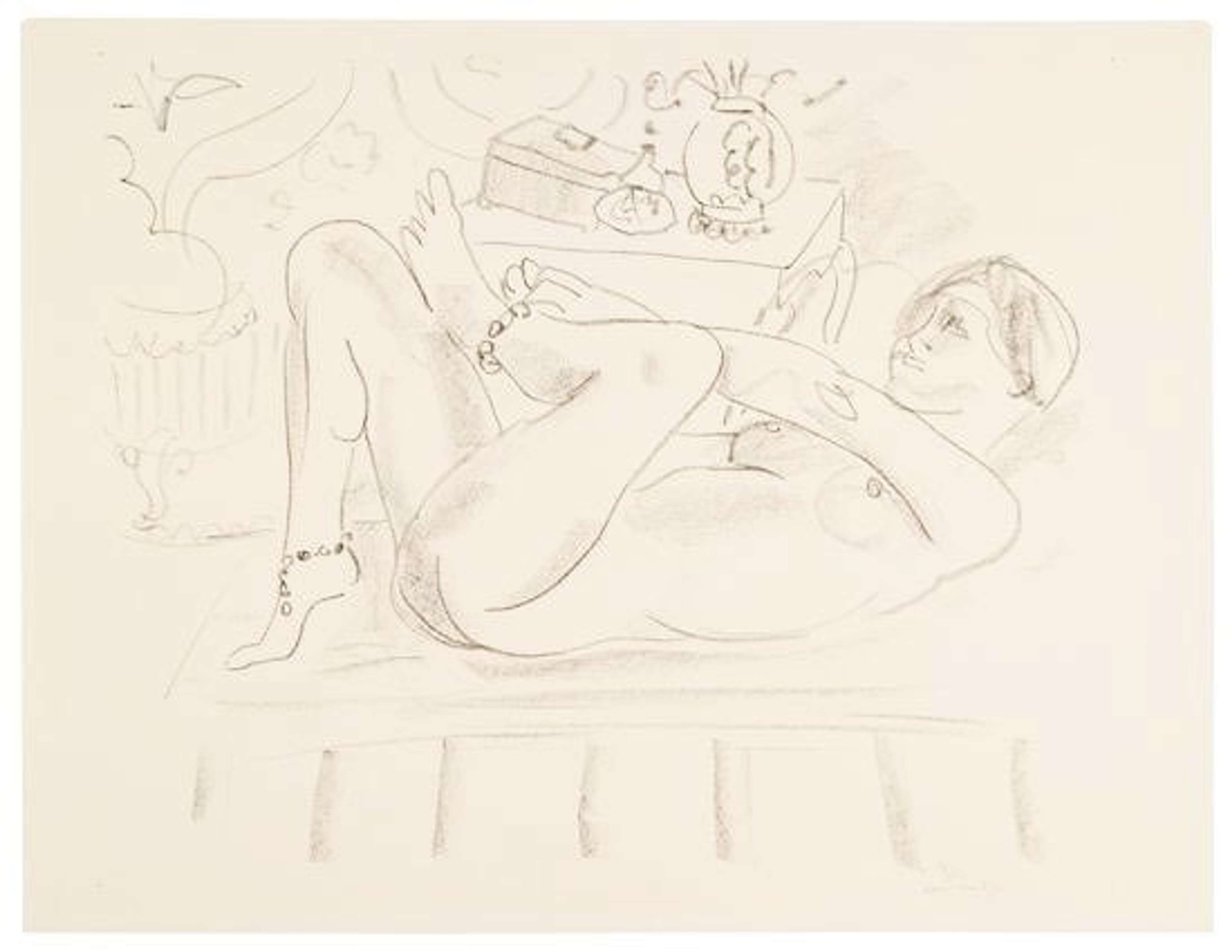 Nu, Odalisque Au Coffret - undefined by Henri Matisse 1929 - MyArtBroker