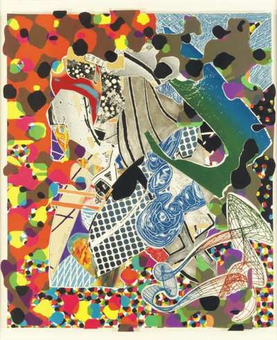 A Bower In The Arsacides - Signed Print by Frank Stella 1993 - MyArtBroker