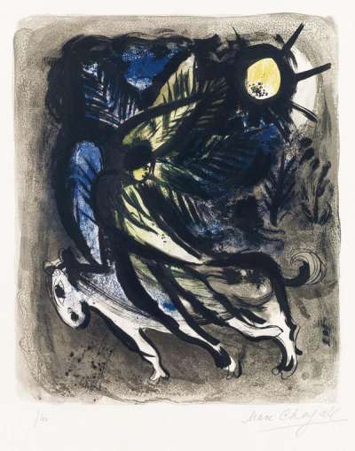 Ange - Signed Print by Marc Chagall 1960 - MyArtBroker