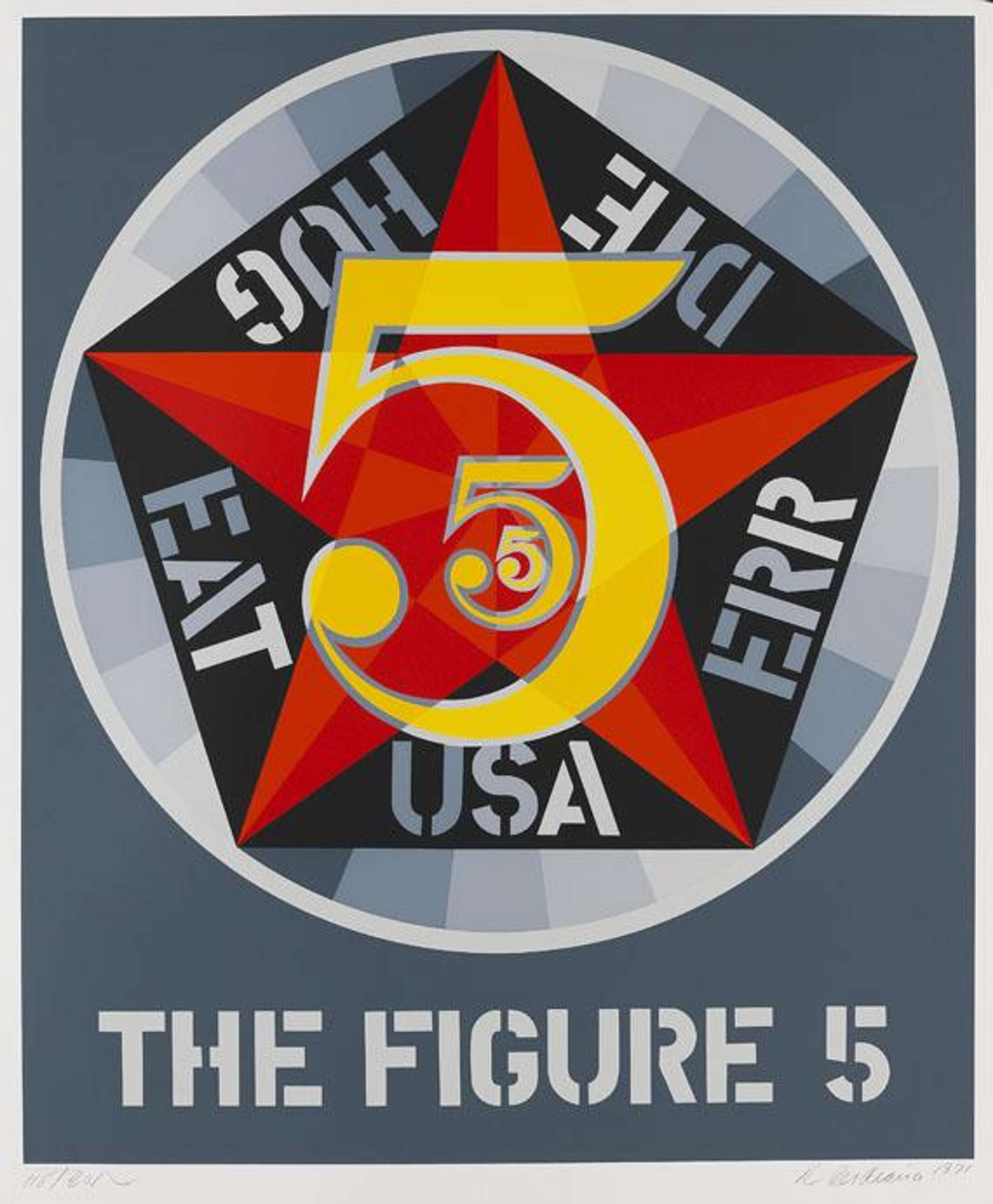 Decade (complete set) - Signed Print by Robert Indiana 1971 - MyArtBroker