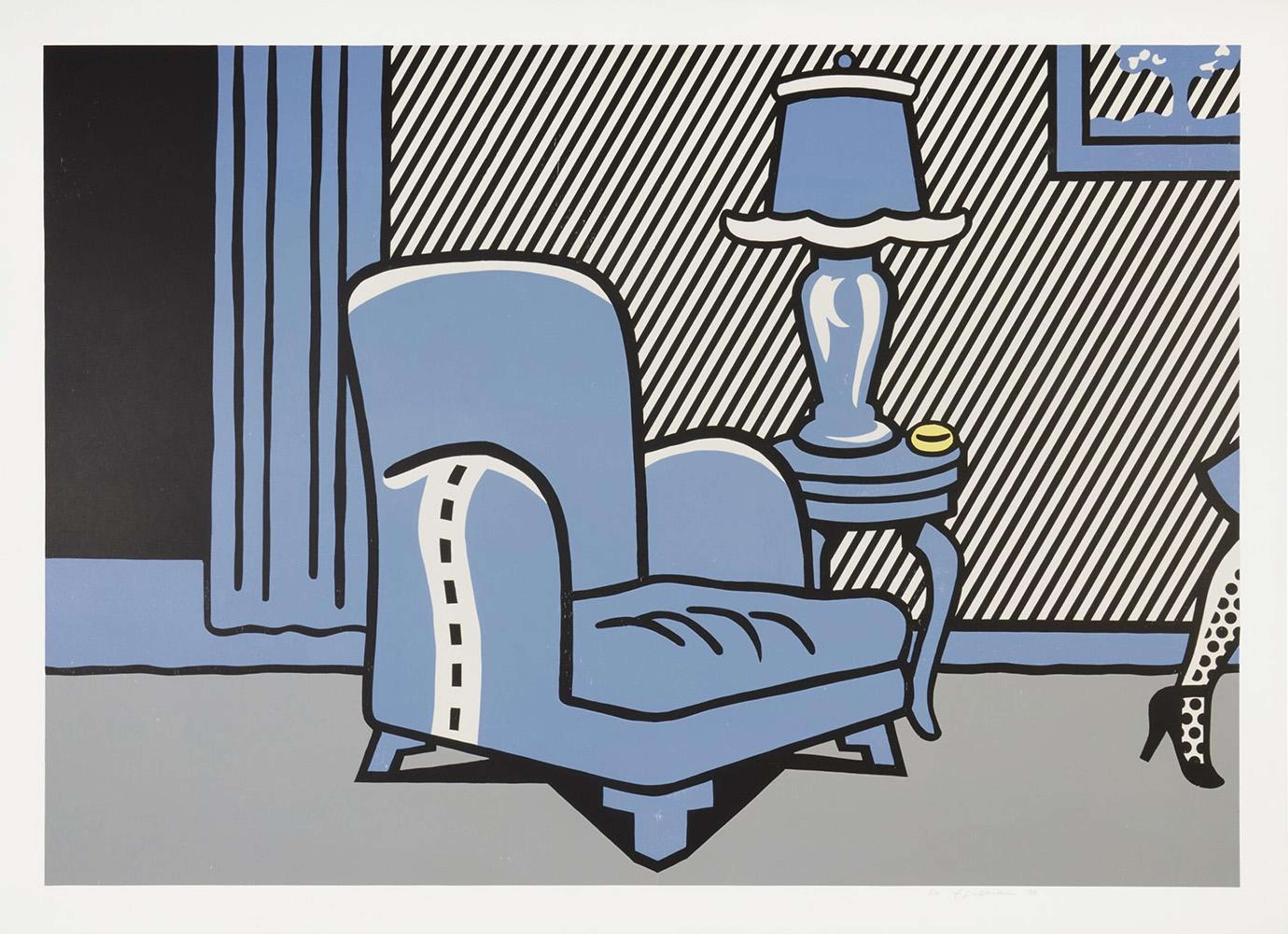 La Sortie (State) - Signed Print by Roy Lichtenstein 1994 - MyArtBroker