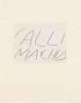 Cy Twombly: Callimachus - Signed Print