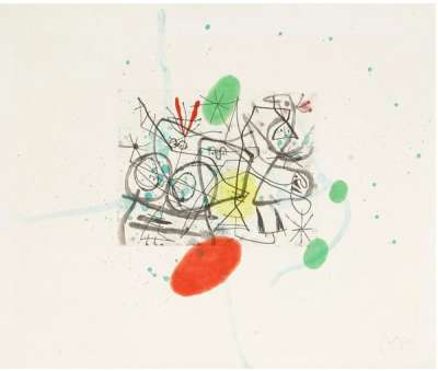 Préparatif D’Oiseau III - Signed Print by Joan Miró 1963 - MyArtBroker