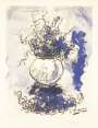 Georges Braque: Bouquet Fleurs À L'Aquarelle - Signed Print