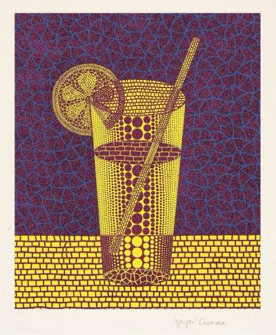 Lemon Squash 4 - Signed Print by Yayoi Kusama 1999 - MyArtBroker