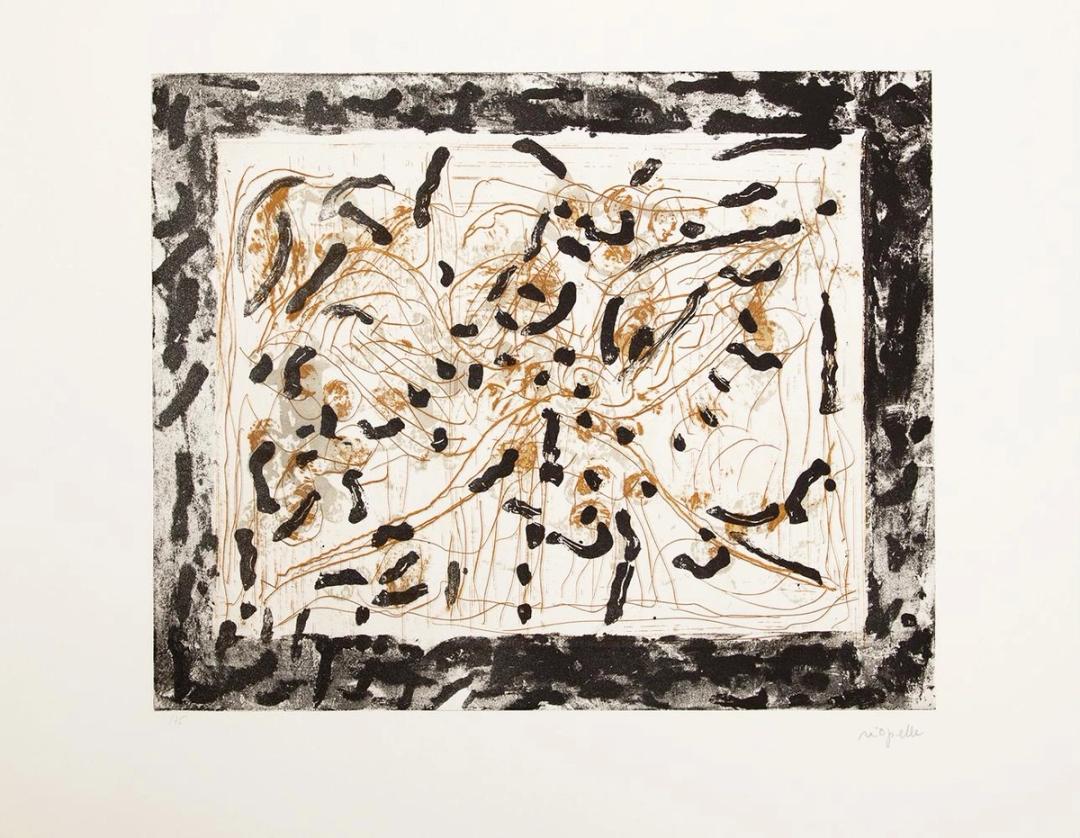 Jean-Paul Riopelle Les Mouches À Marier No. 1 (Signed Print) 1985