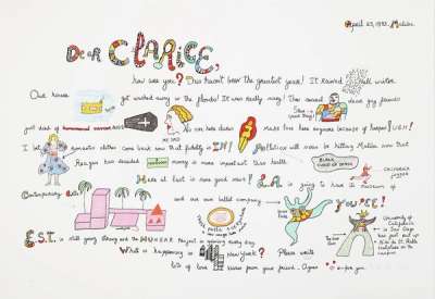 Dear Clarice - Signed Print by Niki de Saint Phalle 1983 - MyArtBroker