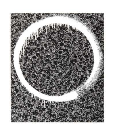 Takashi Murakami: Enso Facing The Pitch Black Void - Signed Print