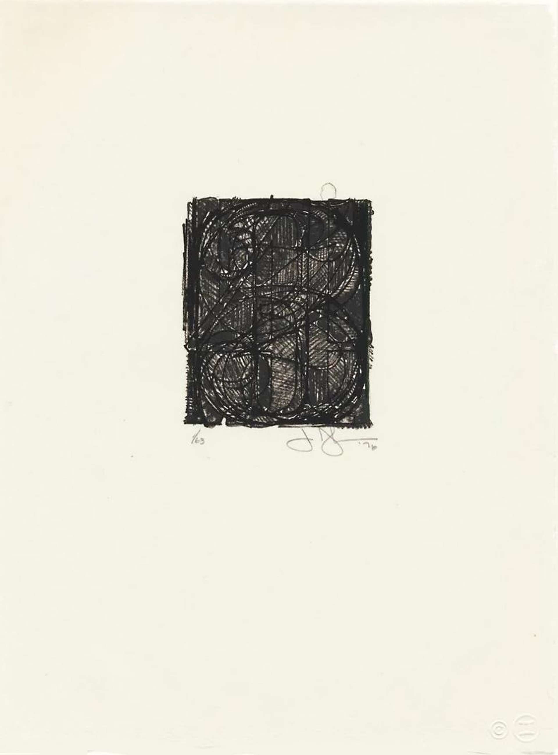 0 Through 9 (ULAE 181) - Signed Print by Jasper Johns 1976 - MyArtBroker