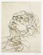 Frank Auerbach: Julia Sleeping - Signed Print